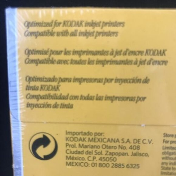 New Kodak 4X6 Premium Photo Paper Gloss Instant Dry 100 Pack Sheets 66# 1034388 - Picture 8 of 9